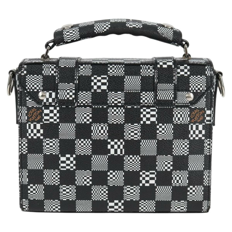 【日本直送】路易威登 Damier Distorted Flap Soft Trunk Messenger Bag N50032 Auth 122429SM-1