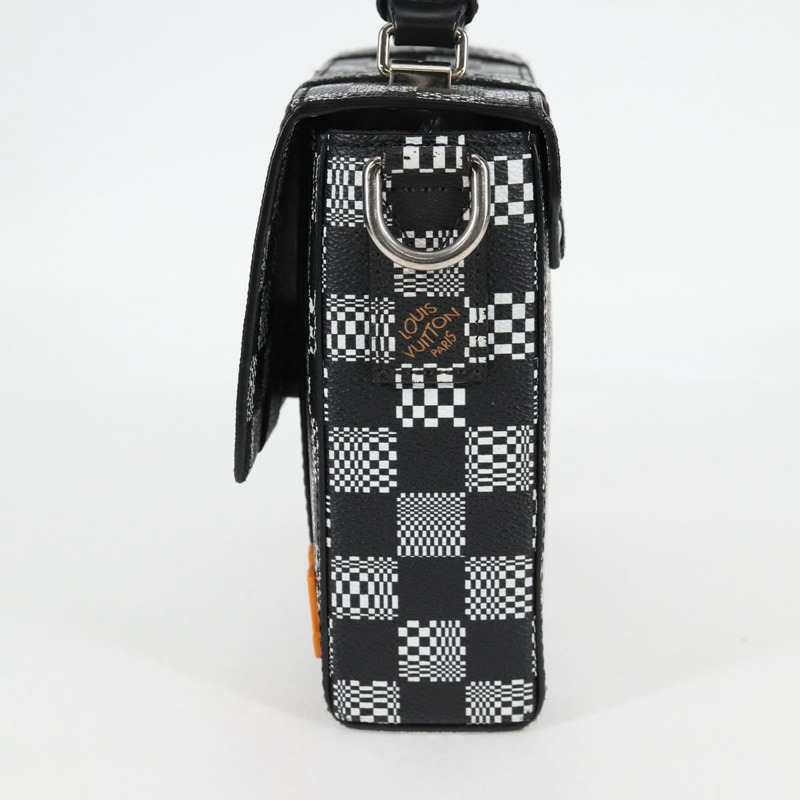 【日本直送】路易威登 Damier Distorted Flap Soft Trunk Messenger Bag N50032 Auth 122429SM-2