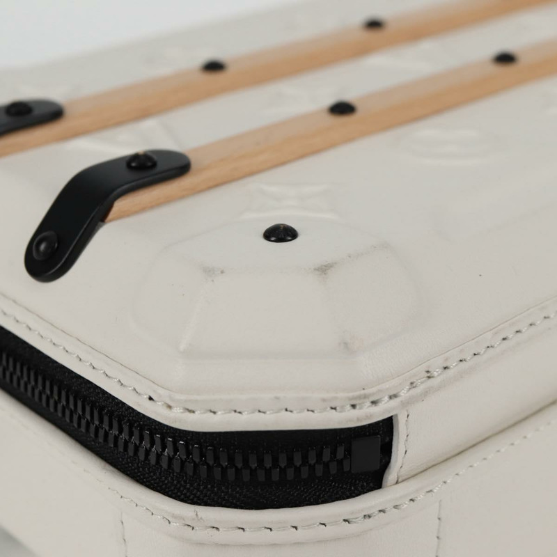 【日本直送】路易威登 Monogram Future Trunk 手提包 白色 M21950 LV 正品 126317SM-6