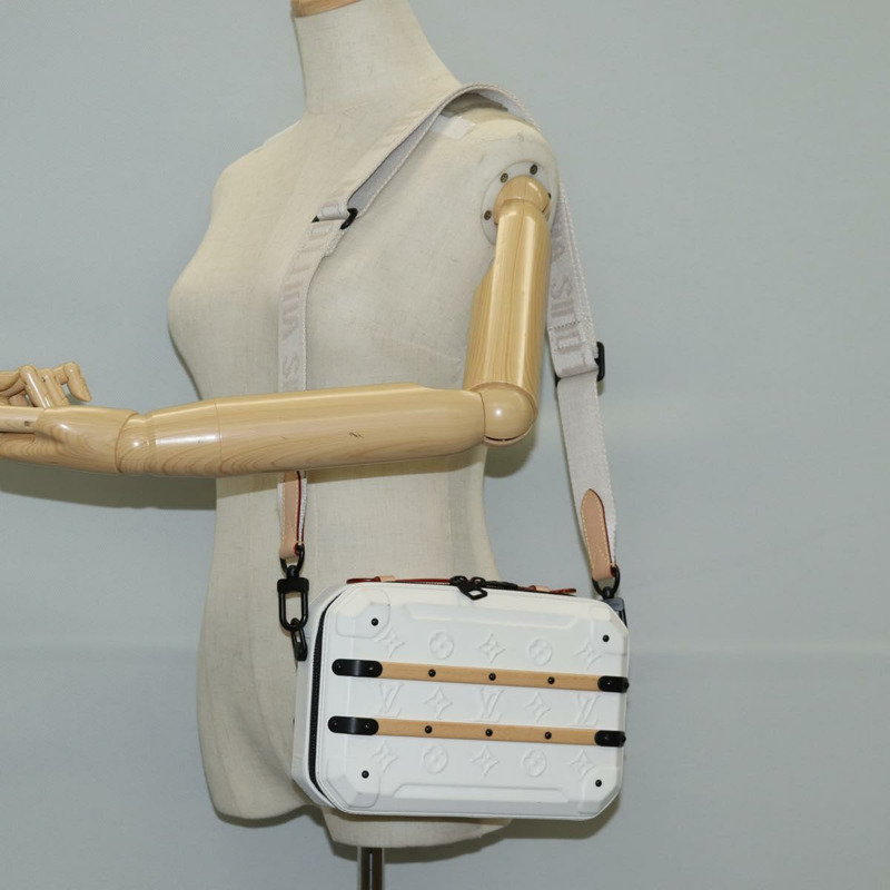 【日本直送】路易威登 Monogram Future Trunk 手提包 白色 M21950 LV 正品 126317SM-24