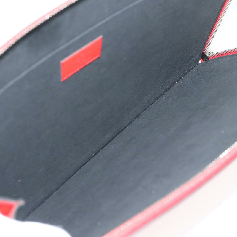 【日本直送】路易威登 Epi Supreme Pochette Jules GM 手袋 紅色 白色 M67722 正品 122842SM-8