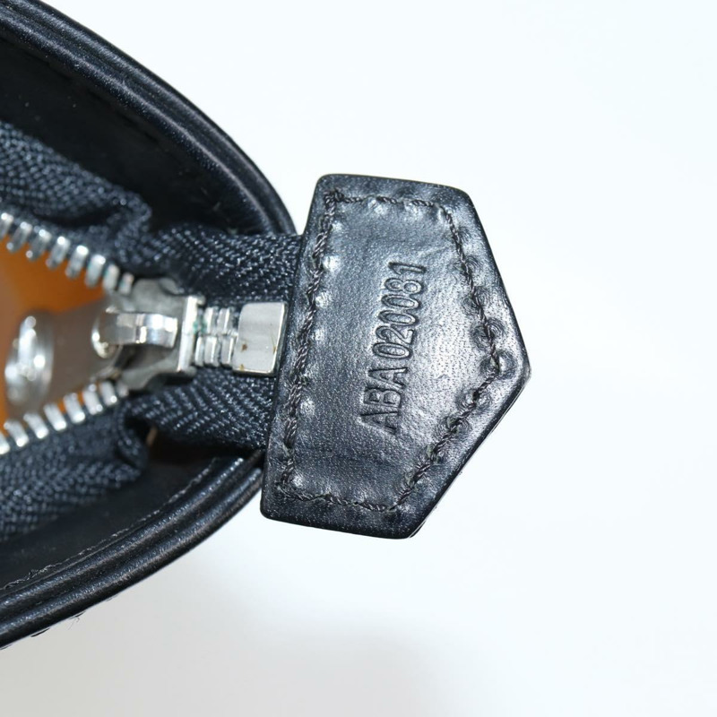 【日本直送】GOYARD 人字紋手提包 PVC 皮革 黑色 銀色 正品 123524SAM-11
