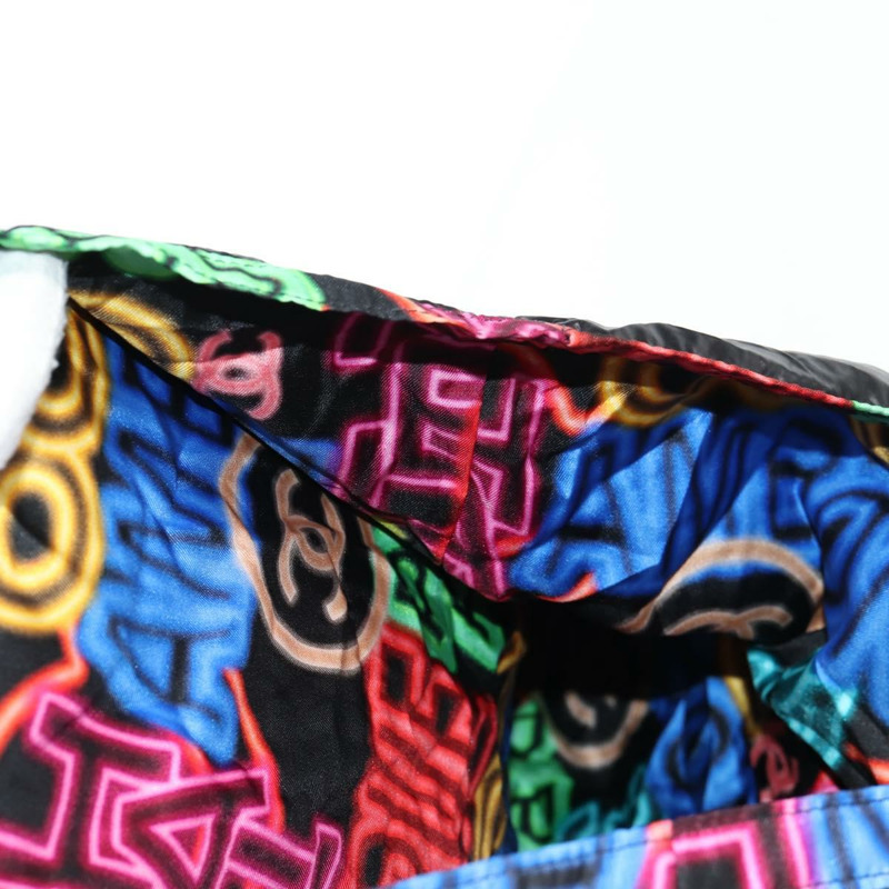 【日本直送】香奈兒 (CHANEL) 菱格紋鏈條肩背包，魚子醬紋皮革，黑色，CC標誌，正品編號127322SAM-22