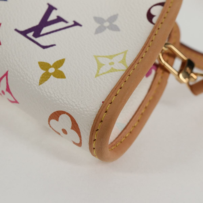 【日本直送】路易威登 (LOUIS VUITTON) 多彩 Shirley 單肩包 白色 M40049 LV 正品 127636SAV-11
