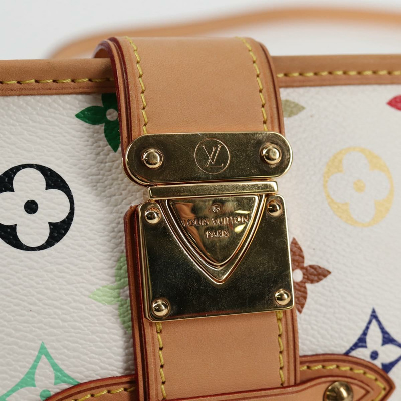 【日本直送】路易威登 (LOUIS VUITTON) 多彩 Shirley 單肩包 白色 M40049 LV 正品 127636SAV-15