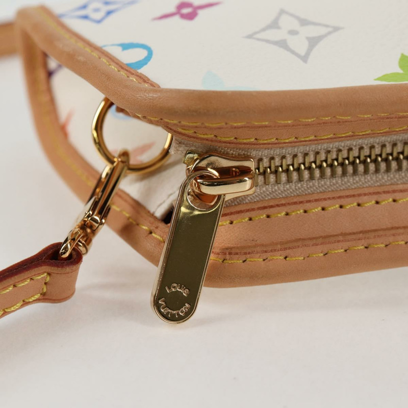 【日本直送】路易威登 (LOUIS VUITTON) 多彩 Shirley 單肩包 白色 M40049 LV 正品 127636SAV-17