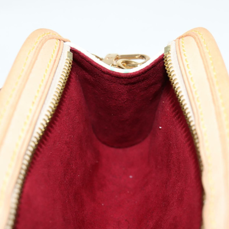 【日本直送】路易威登 (LOUIS VUITTON) 多彩 Shirley 單肩包 白色 M40049 LV 正品 127636SAV-21