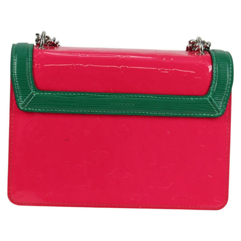 【日本直送】路易威登 Vernis Winewood PM 肩背包 Rose Pop M90443 LV Auth 127441SAM-1