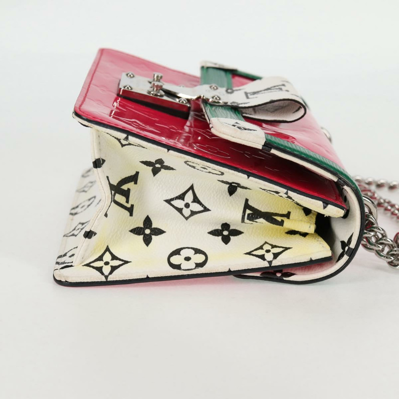 【日本直送】路易威登 Vernis Winewood PM 肩背包 Rose Pop M90443 LV Auth 127441SAM-3