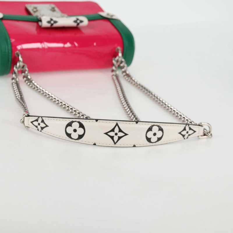 【日本直送】路易威登 Vernis Winewood PM 肩背包 Rose Pop M90443 LV Auth 127441SAM-6