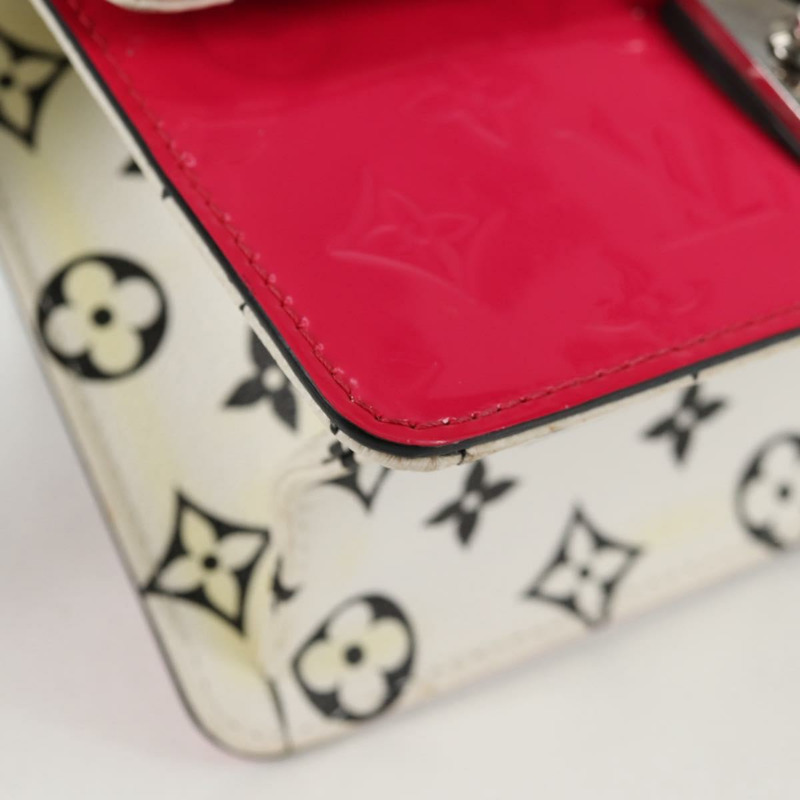 【日本直送】路易威登 Vernis Winewood PM 肩背包 Rose Pop M90443 LV Auth 127441SAM-15