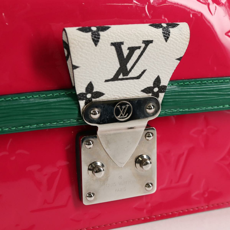 【日本直送】路易威登 Vernis Winewood PM 肩背包 Rose Pop M90443 LV Auth 127441SAM-19