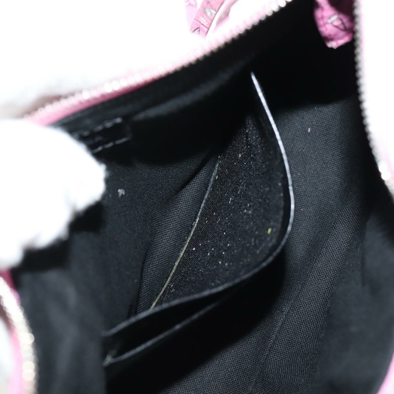 【日本直送】BALENCIAGA luka Goal 手袋 皮革 2way 粉紅色銀色 695814 正品 126245SM-22