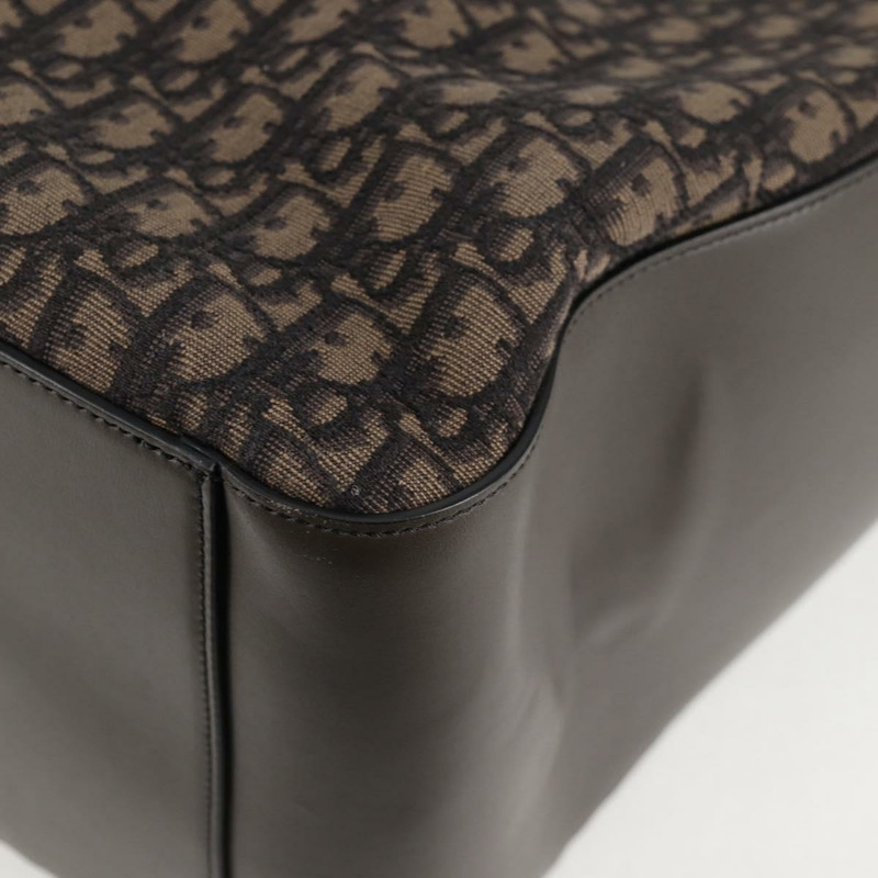 【日本直送】Christian Dior 托特包 Trotter 帆布灰銀色正品 bs24696SAM-17