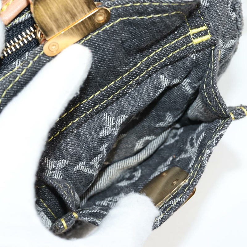 【日本直送】路易威登 Monogram Denim Patchwork Speedy 30 手袋 灰色 M95381 LV Auth ki5785SM-20