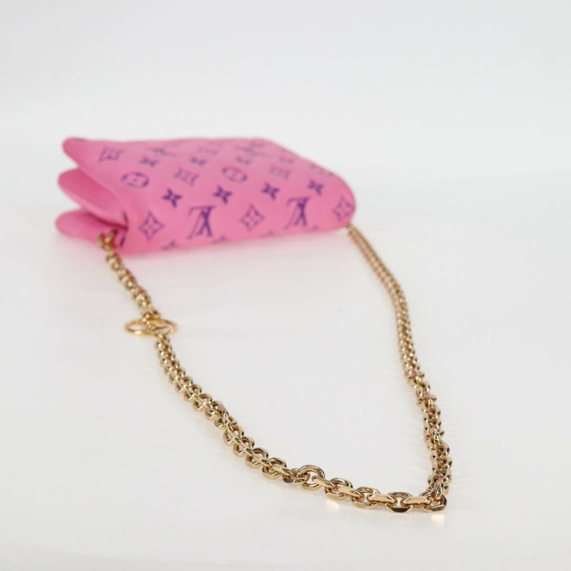 【日本直送】路易威登 Monogram Pochette Coussin 肩背包粉紅色 M80745 LV 正品 126599SAM-7
