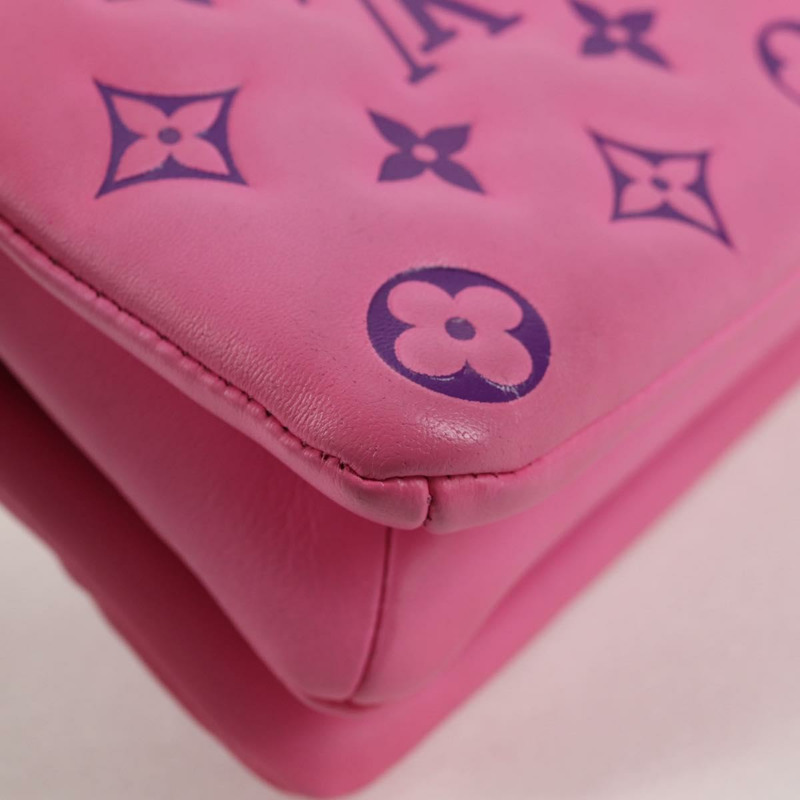 【日本直送】路易威登 Monogram Pochette Coussin 肩背包粉紅色 M80745 LV 正品 126599SAM-15