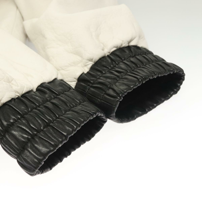 【日本直送】CELINE 羊皮外套 白色 黑色 正品 ym037SAM-2