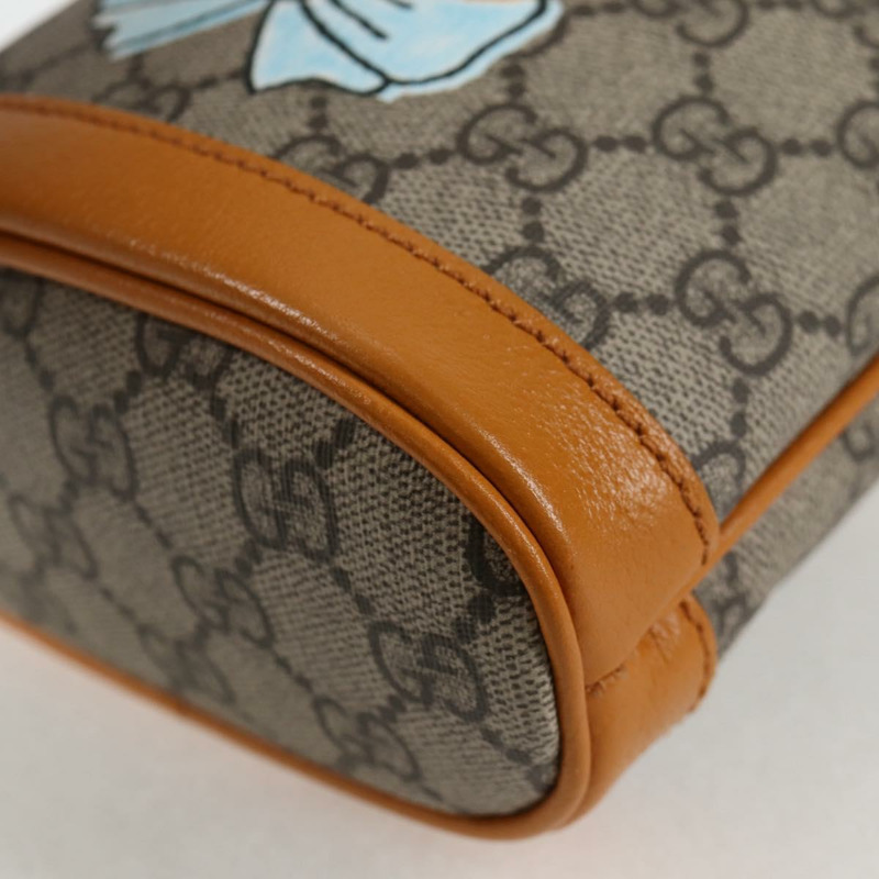 【日本直送】GUCCI GG Supreme 單肩包 PVC 米色 金色 660304 正品 115292SM-14