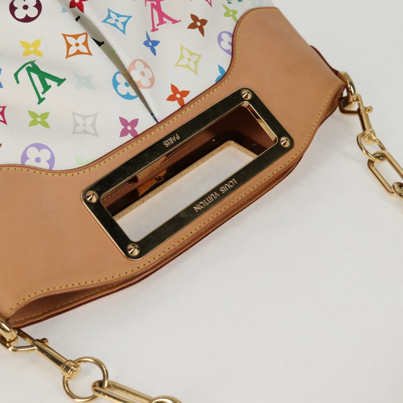 【日本直送】路易威登 Judy MM 多功能手提包 2Way 白色 M40255 正品 130193SAV-5