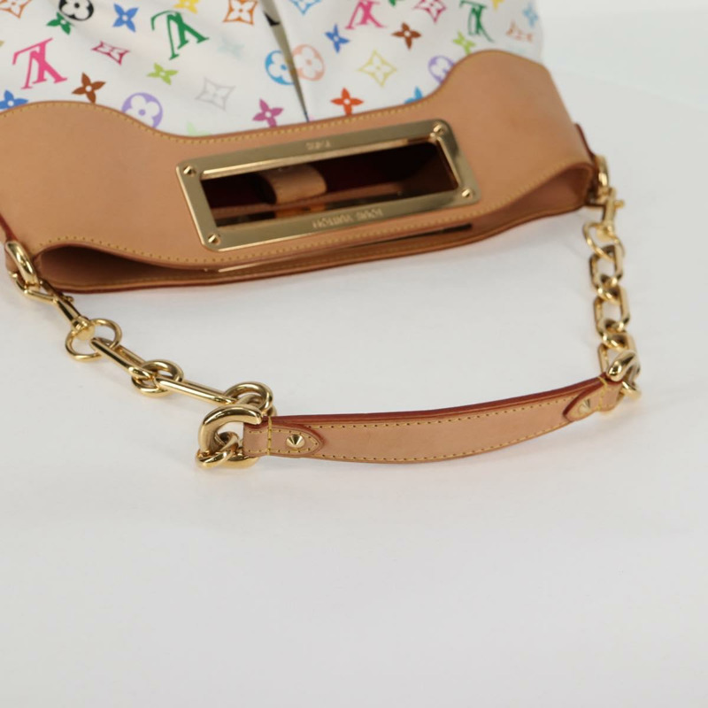 【日本直送】路易威登 Judy MM 多功能手提包 2Way 白色 M40255 正品 130193SAV-6