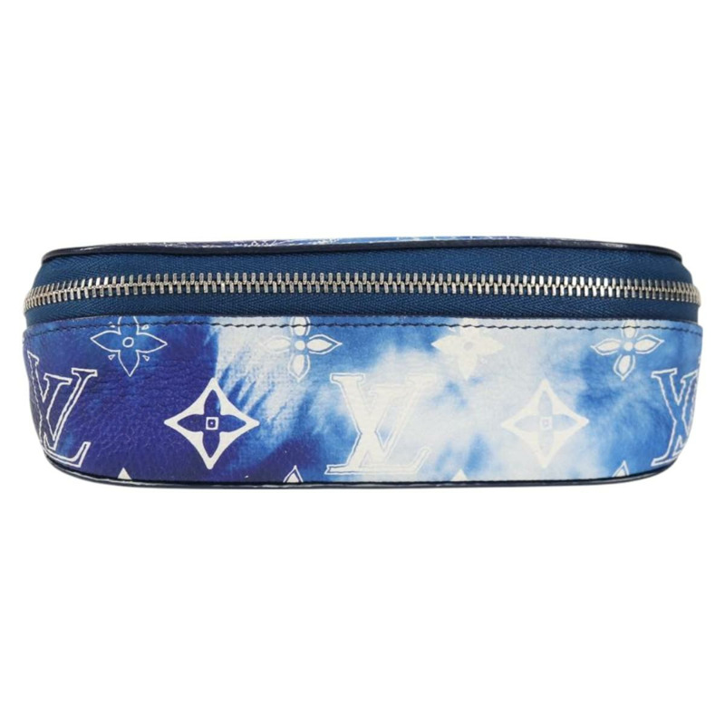 【日本直送】路易威登 Bandana Etui Lunet GM 眼鏡盒 藍色 GI0764 正品 131099SAM-12