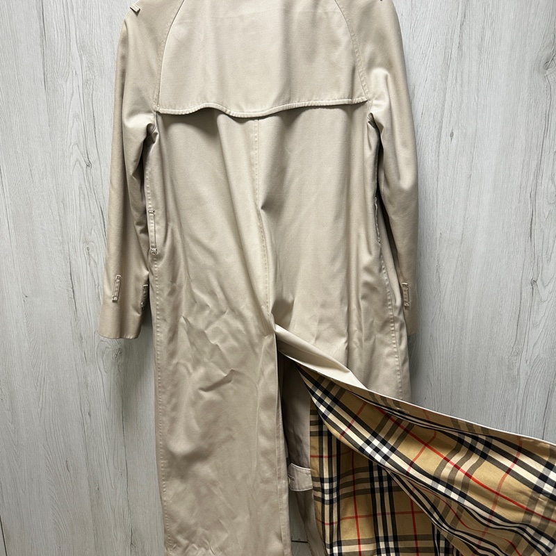 Burberry 經典格紋長款風衣-2