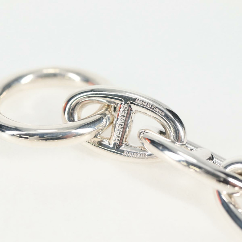 【日本直送】愛馬仕 Chaine d'Ancre GM 手鍊 AG925 15 節銀手鍊 Auth 131509SM-5