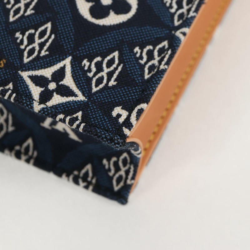 【日本直送】路易威登 (LOUIS VUITTON) 二手 Petit Sac Plat 2way 海軍藍手提包 M80288 正品 132611SAM-15