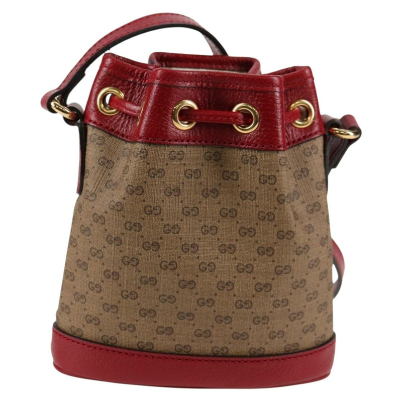 【日本直送】GUCCI Micro GG Supreme Doraemon 聯名手袋 PVC 米色 647801 正品 131783SM-1