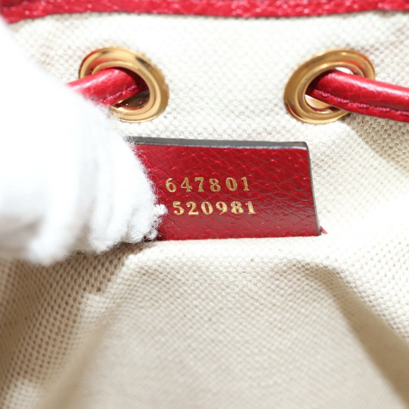 【日本直送】GUCCI Micro GG Supreme Doraemon 聯名手袋 PVC 米色 647801 正品 131783SM-10