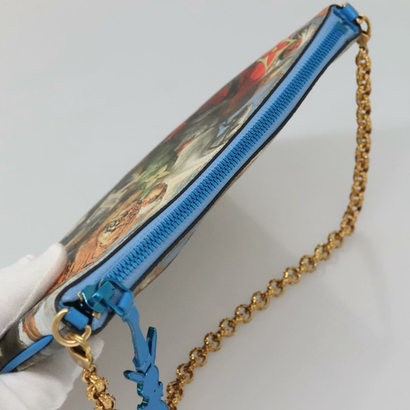 【日本直送】路易威登 Celty Pochette Plat Pouch Koons Rubens M64617 LV Auth 132961SM-5