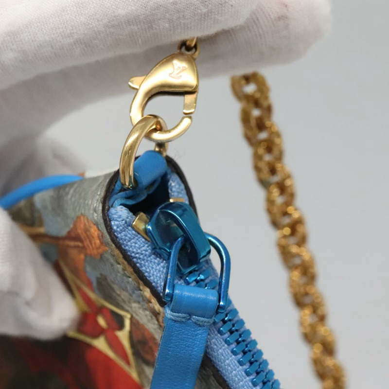 【日本直送】路易威登 Celty Pochette Plat Pouch Koons Rubens M64617 LV Auth 132961SM-8