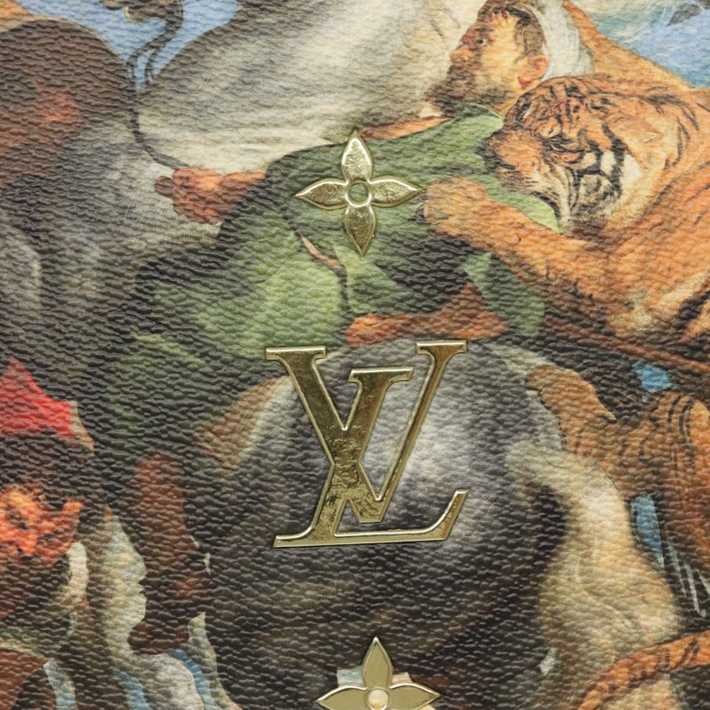 【日本直送】路易威登 Celty Pochette Plat Pouch Koons Rubens M64617 LV Auth 132961SM-18
