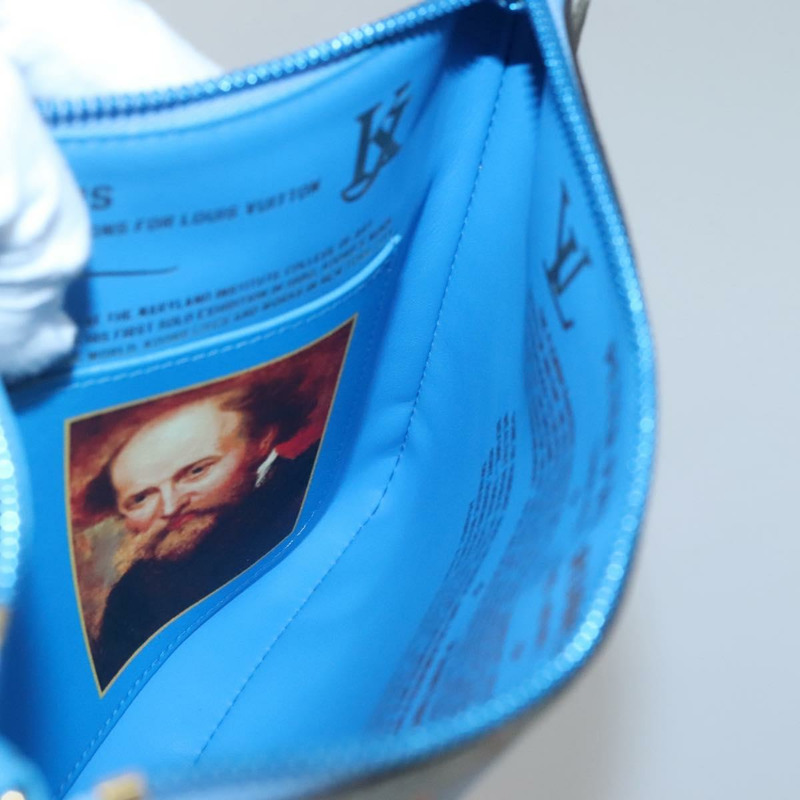 【日本直送】路易威登 Celty Pochette Plat Pouch Koons Rubens M64617 LV Auth 132961SM-21