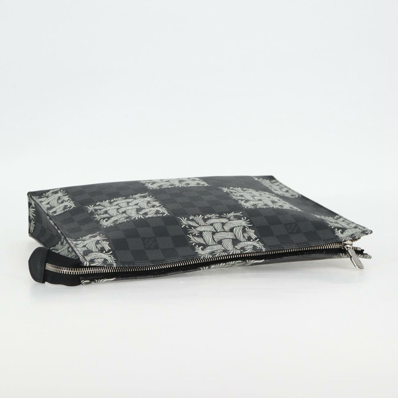 【日本直送】路易威登 Damier Christopher Nemeth Pochette Voyage N61234 正品 133622SAM-4