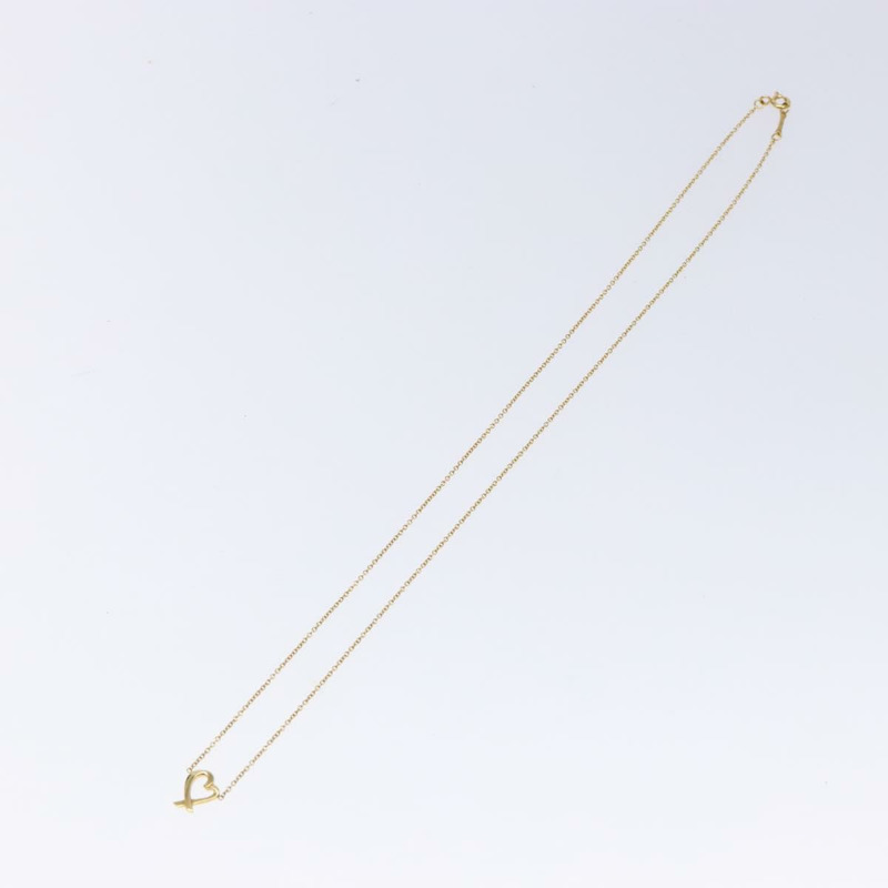 【日本直送】蒂芙尼 (TIFFANY&Co.) 愛心項鍊 18K 金 750 金 正品 128893SM-1