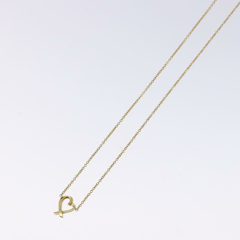 【日本直送】蒂芙尼 (TIFFANY&Co.) 愛心項鍊 18K 金 750 金 正品 128893SM-3