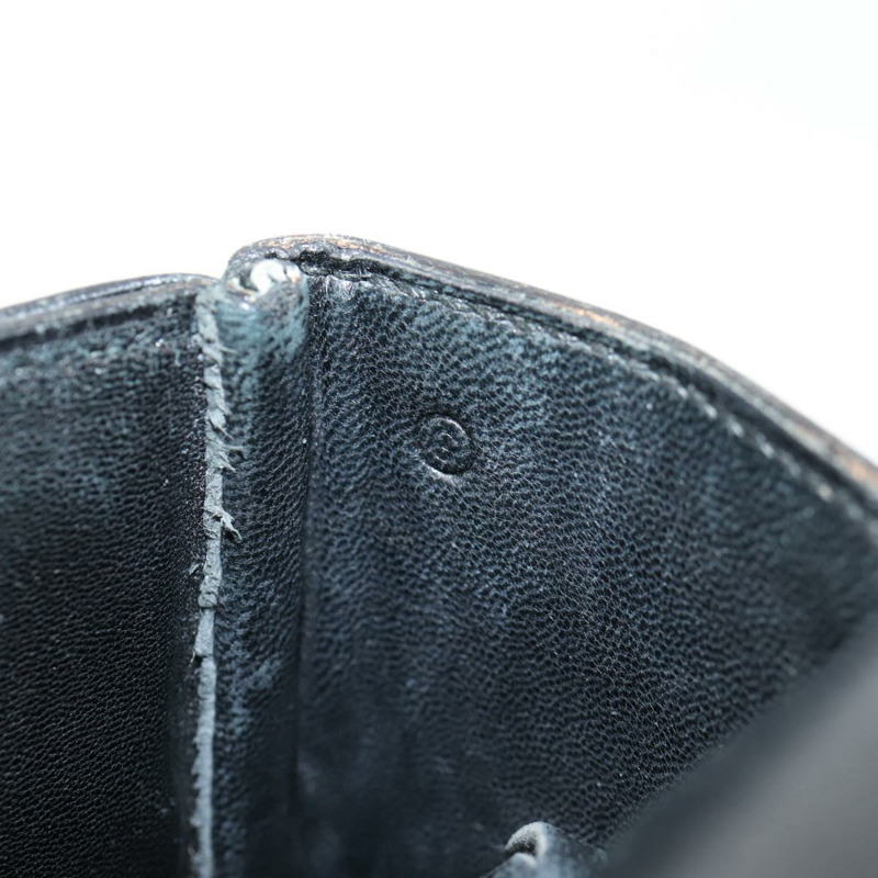 【日本直送】愛馬仕 Martine Vert 肩背包，黑色皮革，金色，正品，貨號 135513SAM-28