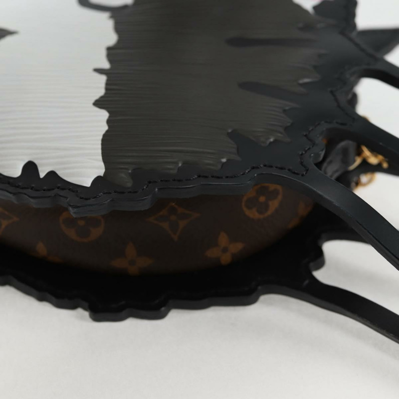 【日本直送】路易威登 Epi Monogram 貓臉手拿包 灰色 LV 正品 133624SA-14