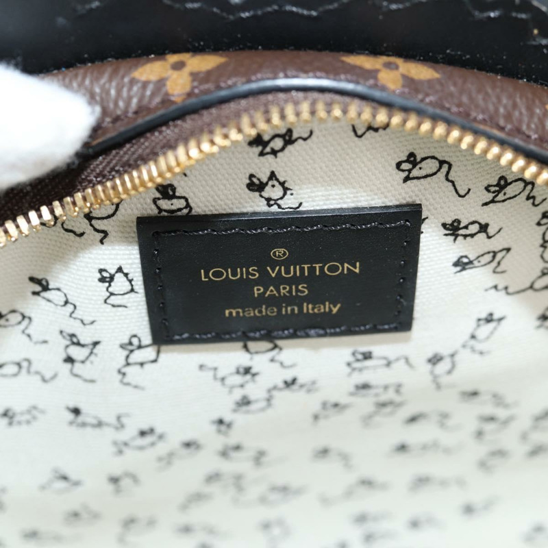 【日本直送】路易威登 Epi Monogram 貓臉手拿包 灰色 LV 正品 133624SA-17