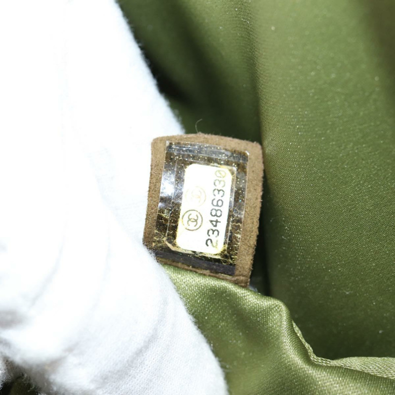 【日本直送】香奈兒 2017 早春度假系列 Coco Cuba 鏈條單肩包 亮片 綠色 CC 正品 ar13715SM-11