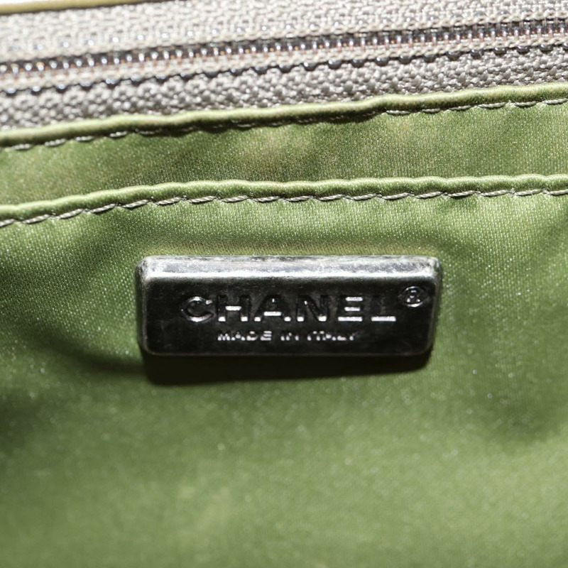 【日本直送】香奈兒 2017 早春度假系列 Coco Cuba 鏈條單肩包 亮片 綠色 CC 正品 ar13715SM-20
