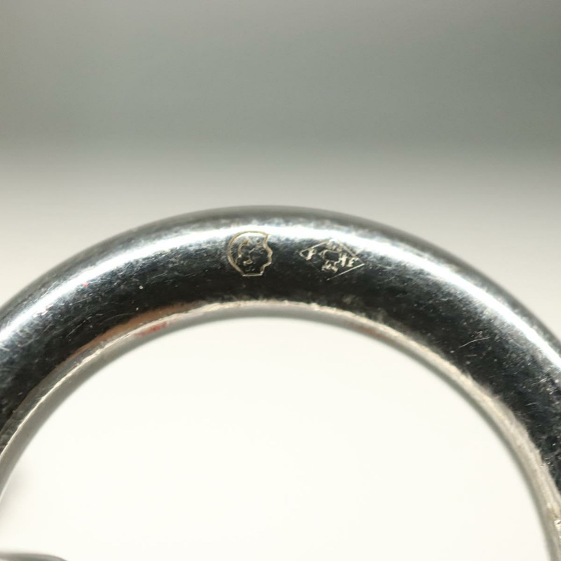 【日本直送】愛馬仕 Chene Dunkle MM 手鐲 AG925 14 節銀質 Auth 132989SM-8