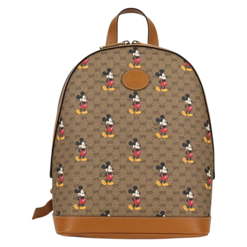 【日本直送】GUCCI Micro GG Supreme Disney 聯名雙肩包 PVC材質 552884 正品 134962SM-12
