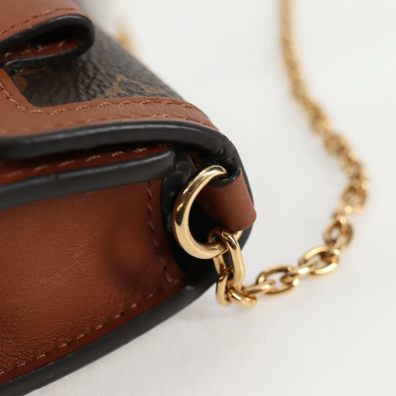 【日本直送】路易威登 Monogram Reverse Micro Dauphine 手袋 M80250 LV 正品 129757SAM-8