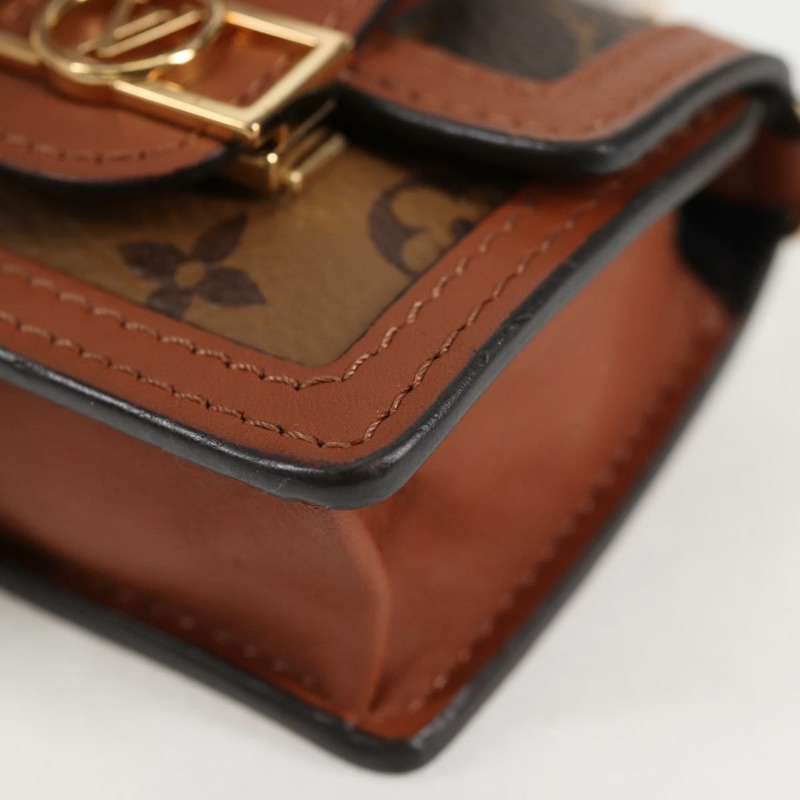 【日本直送】路易威登 Monogram Reverse Micro Dauphine 手袋 M80250 LV 正品 129757SAM-15