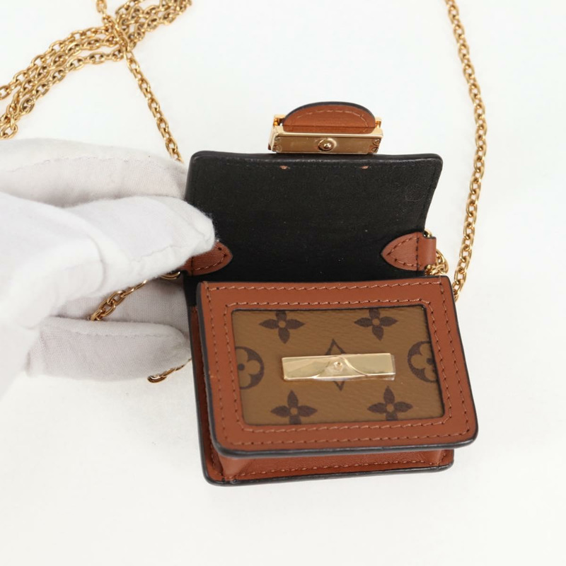 【日本直送】路易威登 Monogram Reverse Micro Dauphine 手袋 M80250 LV 正品 129757SAM-19