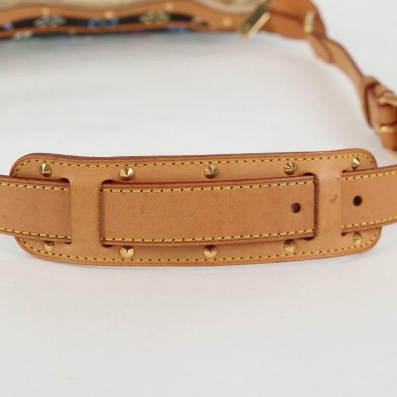 【日本直送】路易威登 (LOUIS VUITTON) 多色布洛涅肩背包 黑色 M92638 LV 正品 BA4683SAV-7