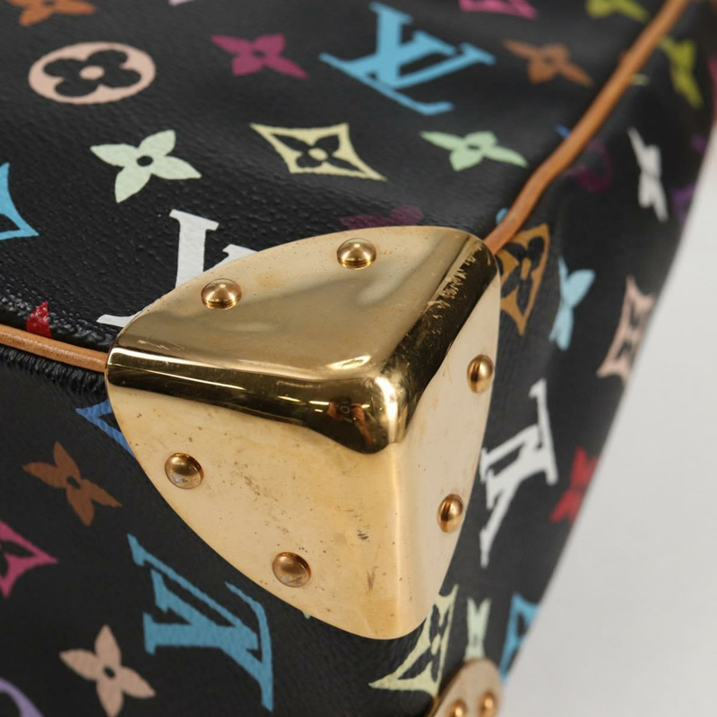 【日本直送】路易威登 (LOUIS VUITTON) 多色布洛涅肩背包 黑色 M92638 LV 正品 BA4683SAV-15